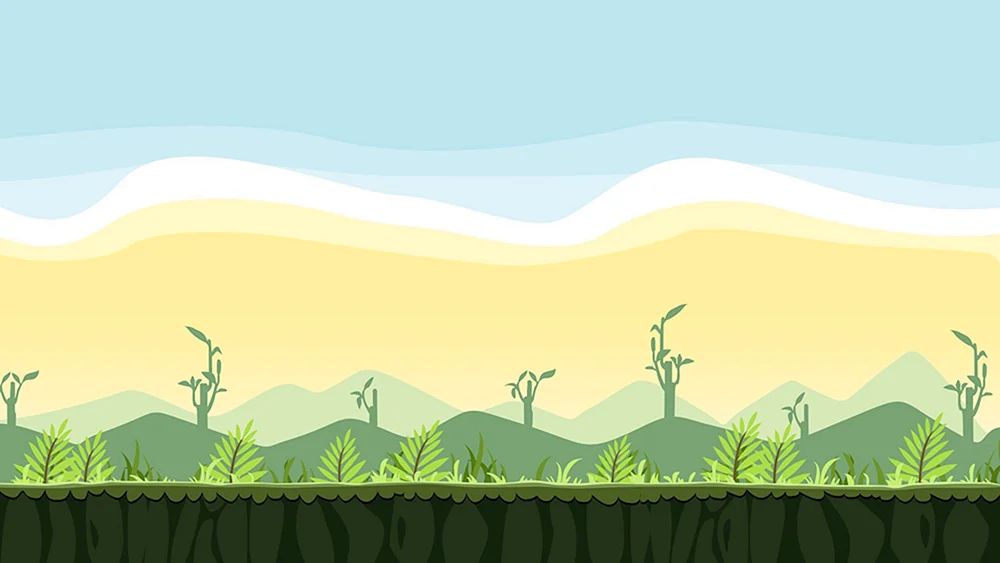 Hintergrund für Platformer