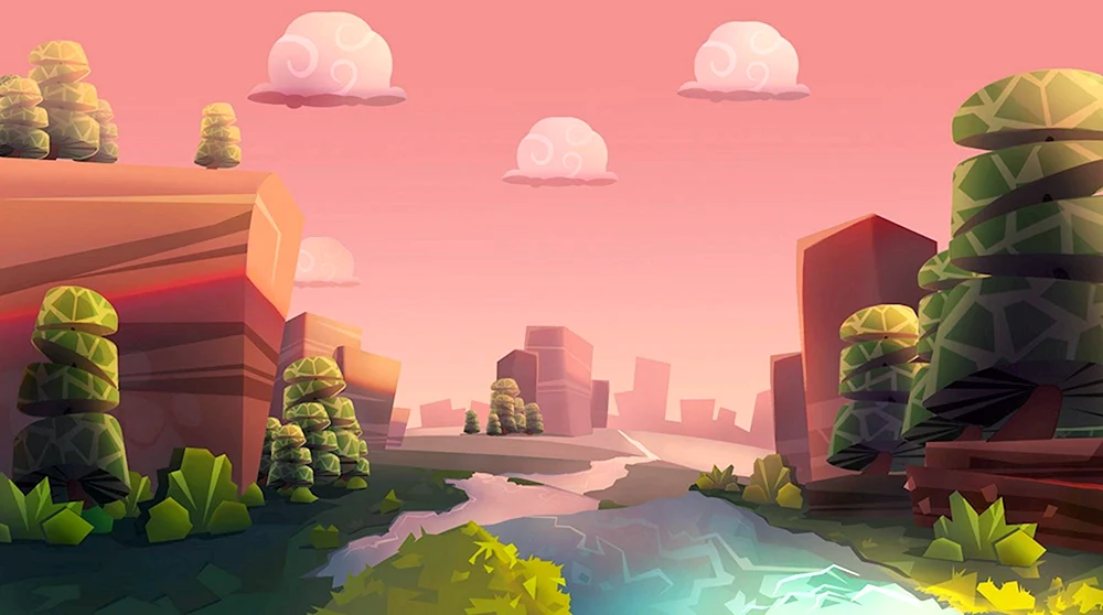 Hintergrund für Platformer