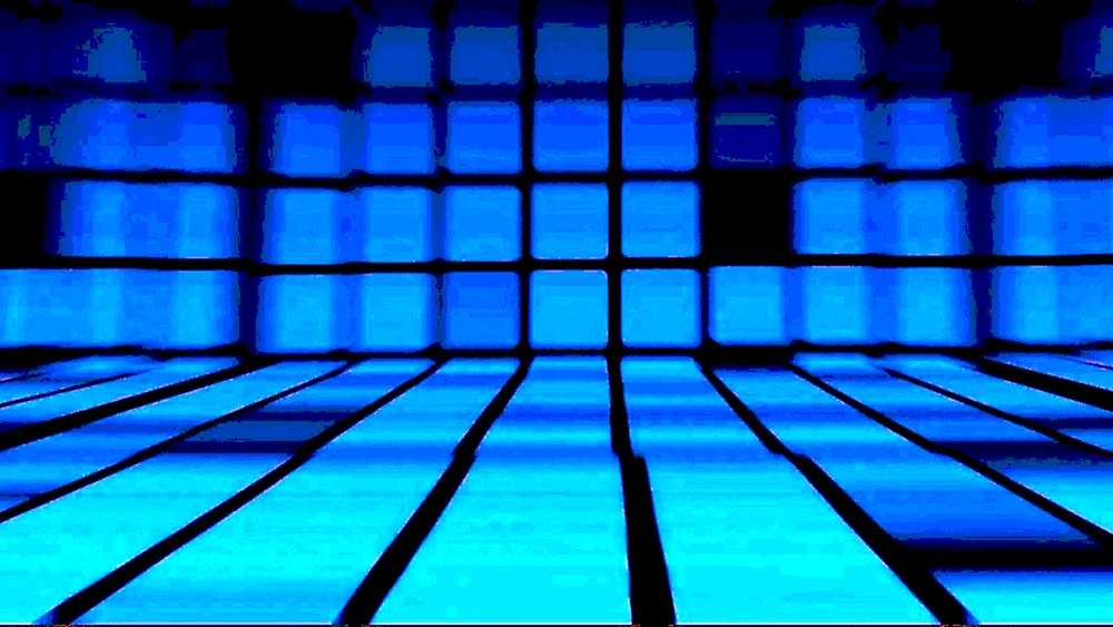 Blau blau abstrakt
