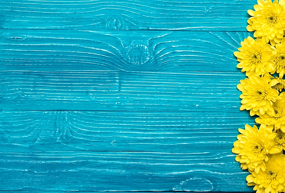 Gelbblauer Hintergrund