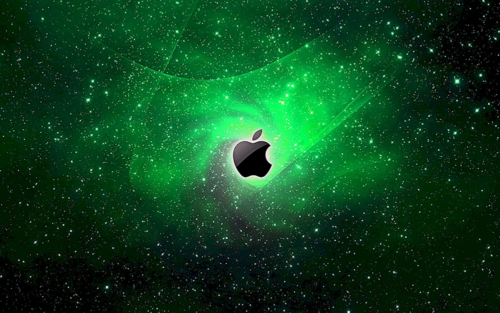 Apple Hintergründe auf dem iPhone