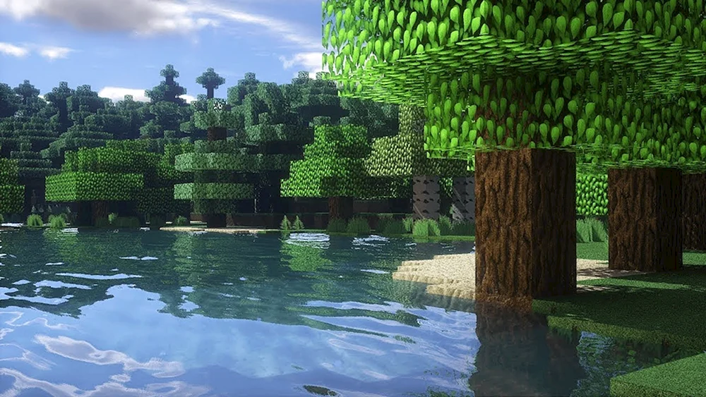 Maincraft mit Shadern