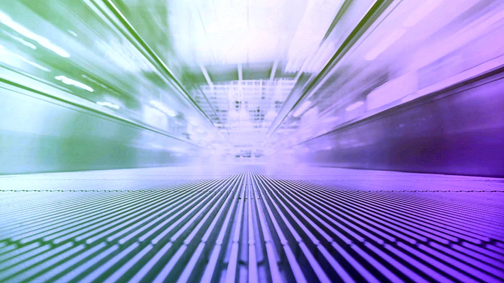 Neon-Tunnel