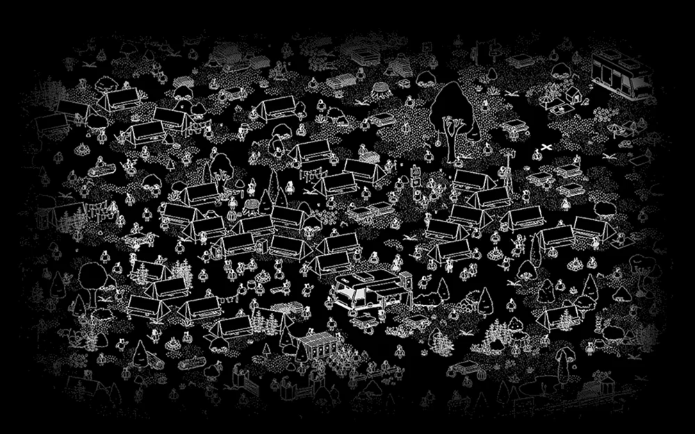 Profilhintergrund schwarz