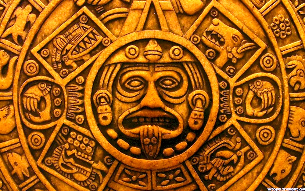 Aztekischer Sonnenstein