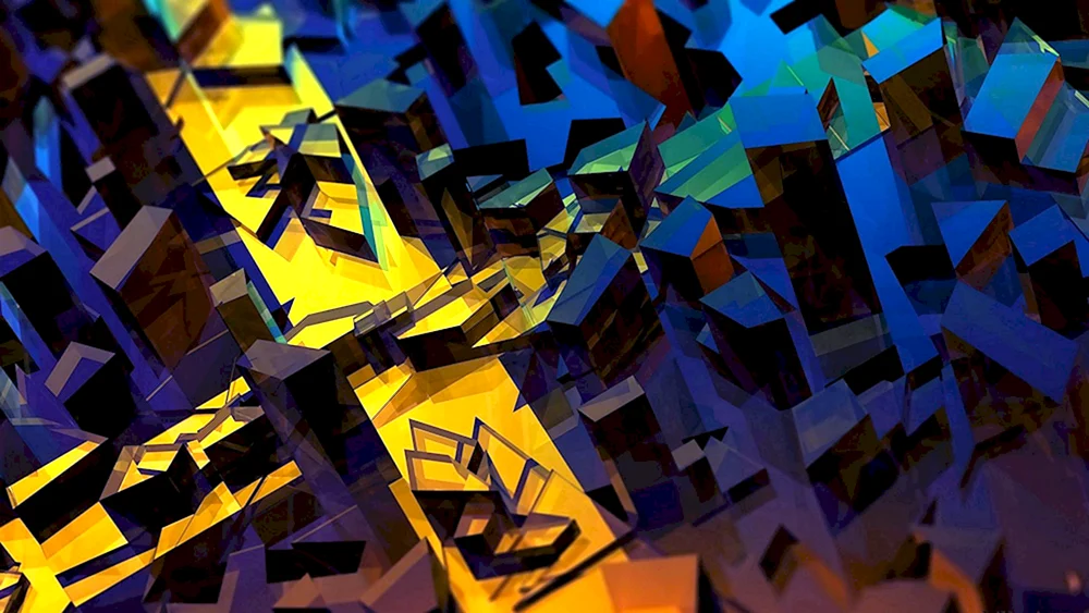 Geometrische Hintergründe abstrakt