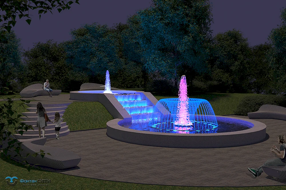 Brunnen String Fountain
