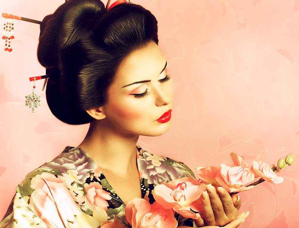 Foto im chinesischen Stil Mädchen