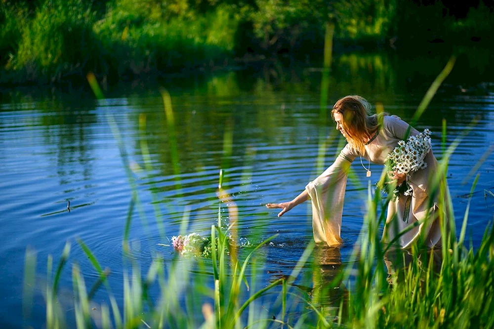 Fotoshooting am See