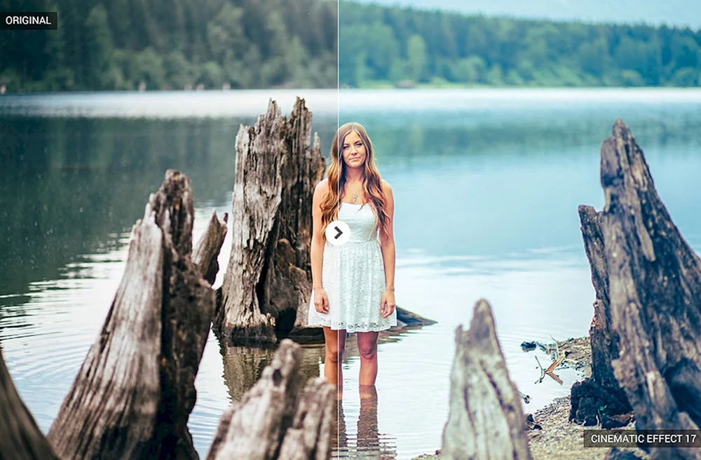 Fotoshooting am See