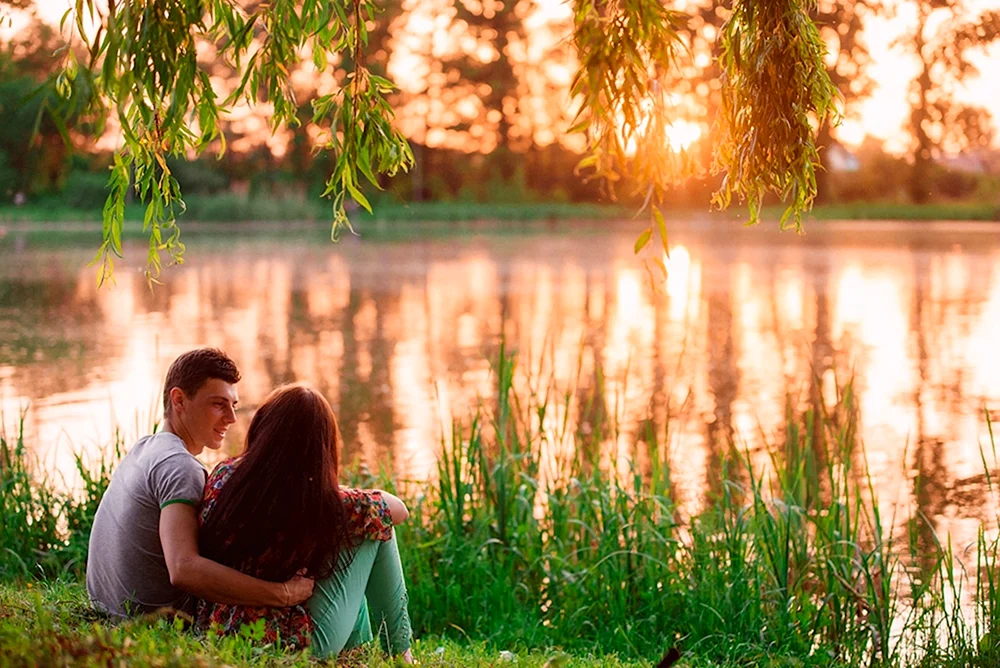 Fotoshoot in der Natur Natur
