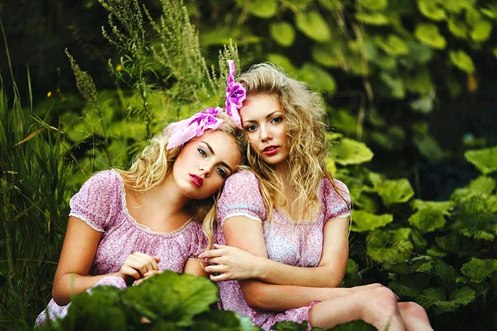 Fotoshooting mit Flieder in der Natur