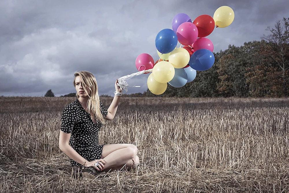 Ballon-Fotoshooting