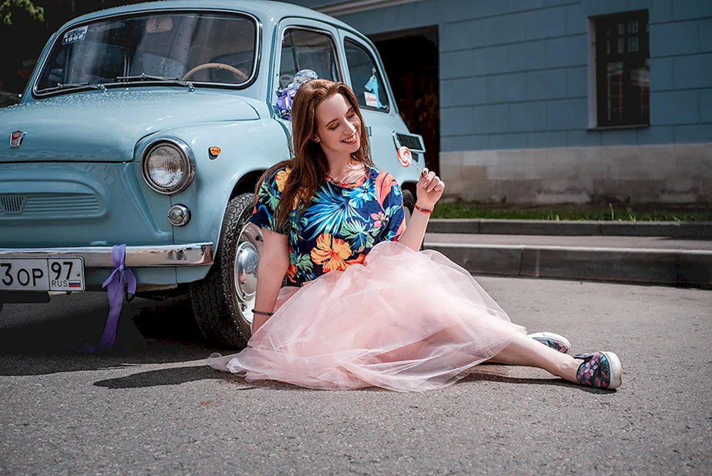 Fotoshooting mit Zaporozhets