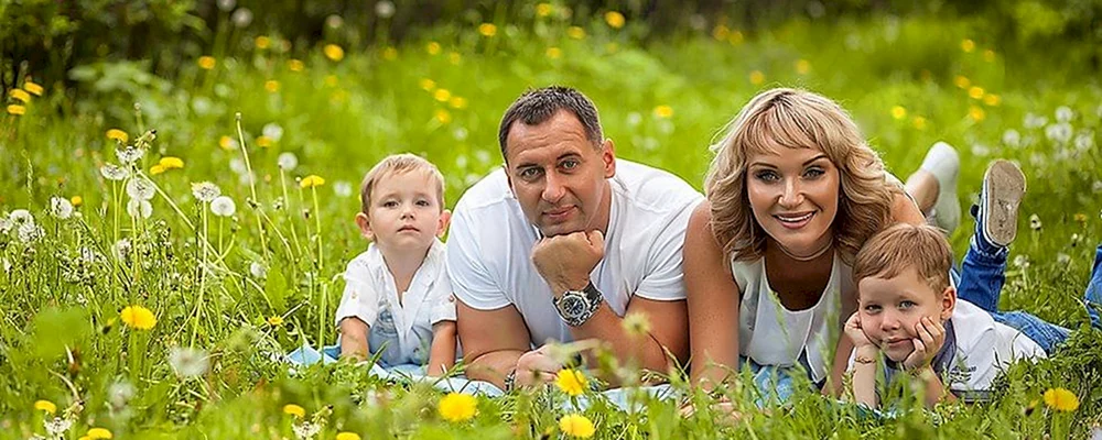 Familienfotoshooting in der Natur