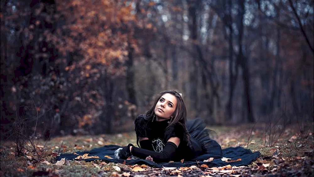 Herbst-Natur-Fotoshooting