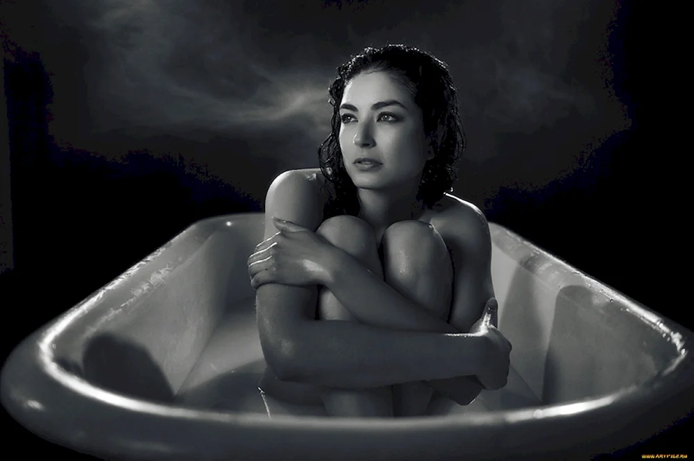 Haley Bieber Badewanne