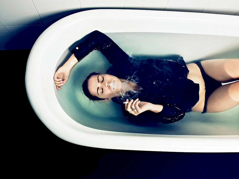 Badezimmer-Fotoshooting