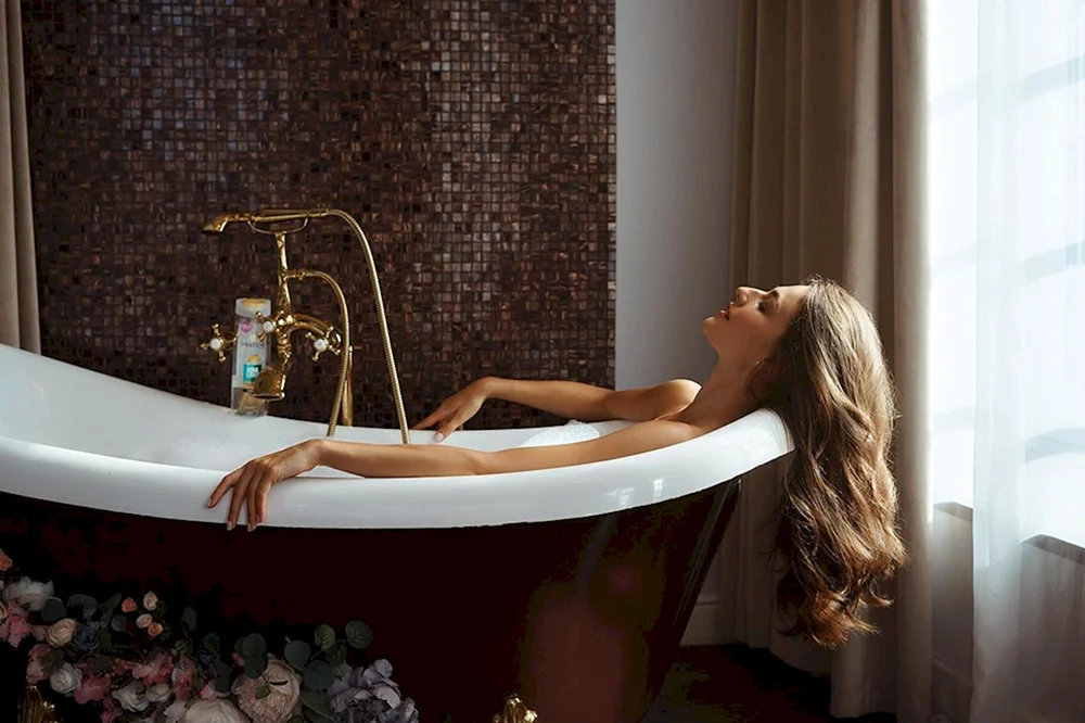 Badezimmer-Fotoshooting