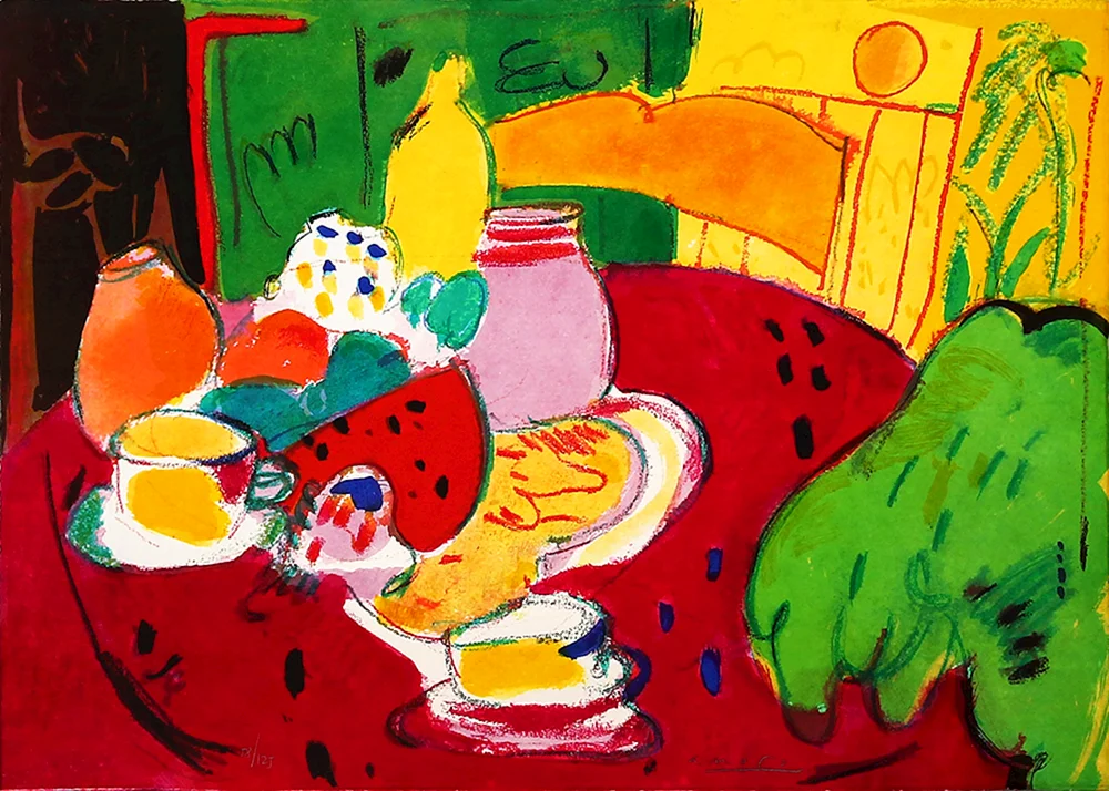 Aristarkh Lentulov Stilleben