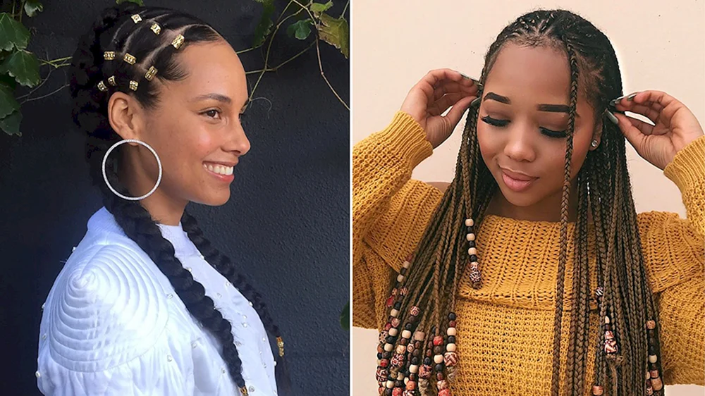Französische Zöpfe Box Braids