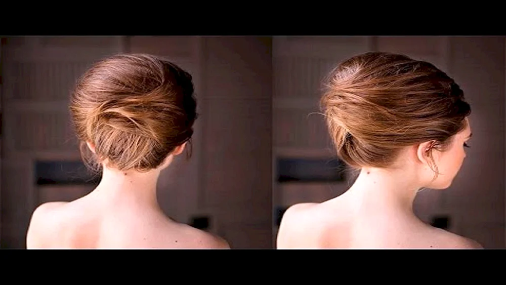 French Twist Frisur