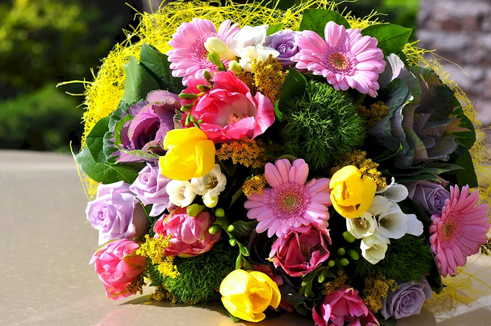 Schöner Blumenstrauß