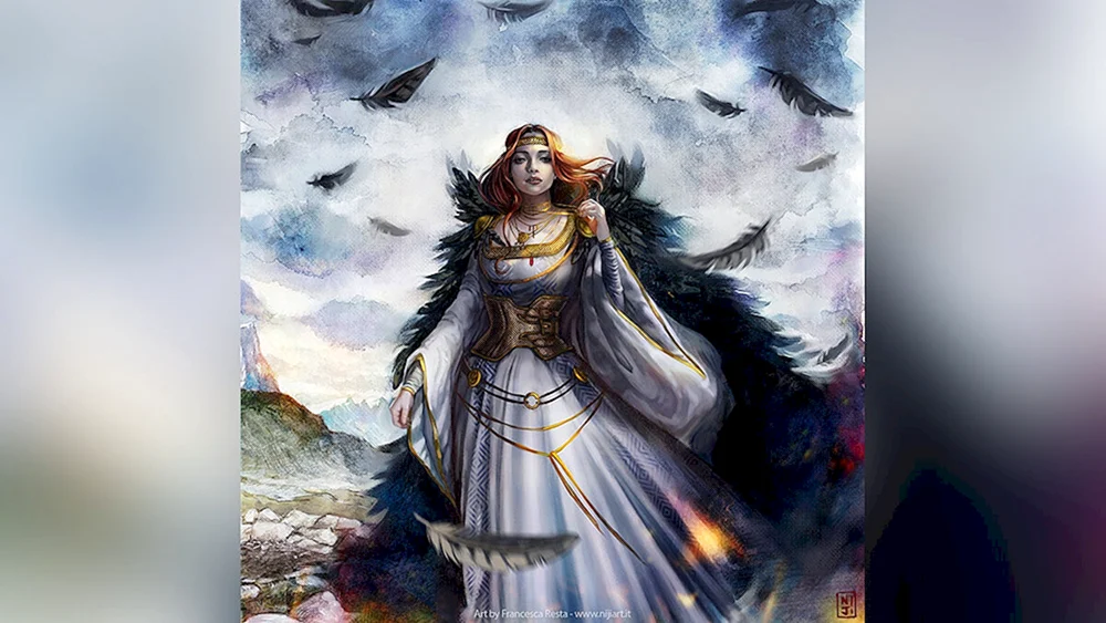 Freya Göttin von Skandinavien