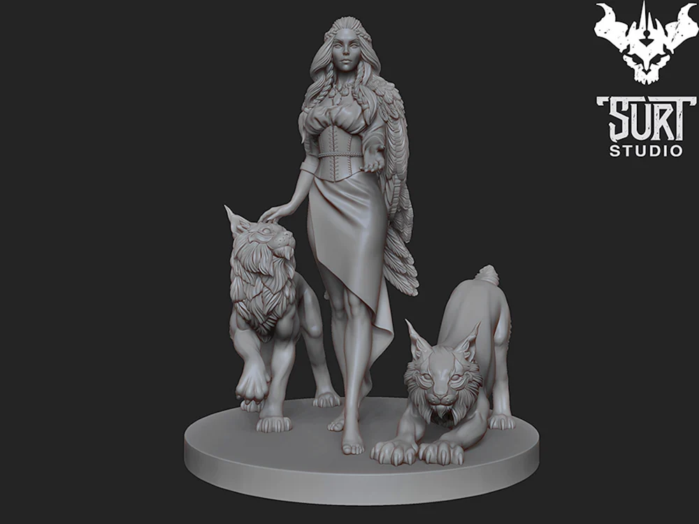 Freya die Göttin Smythe
