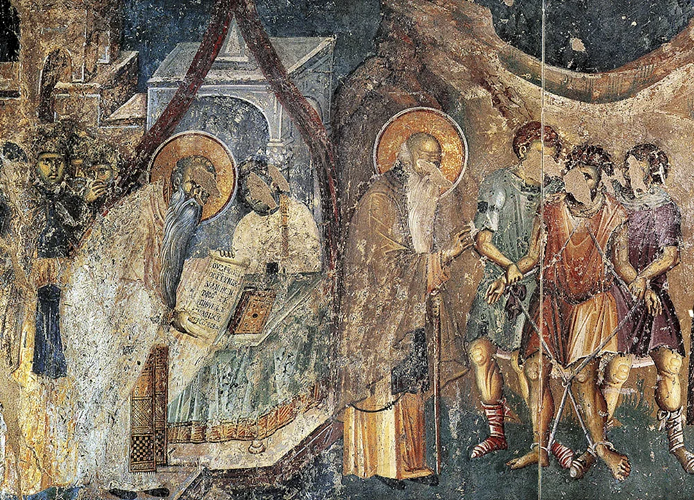 Christliche Mosaike von Byzanz