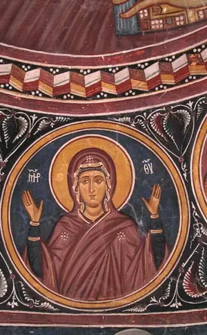Byzantinische Freskenmalerei