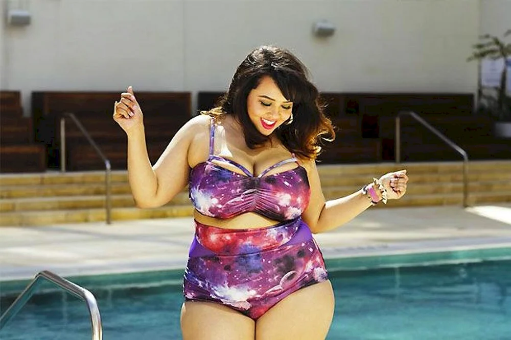 Gaby GreggGabby Gregg plus size model plus size Badeanzüge für dicke Mädchen