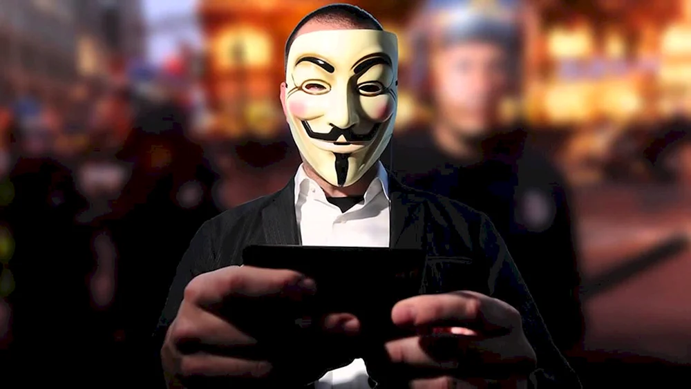 Hacker anonymer Guy Fox