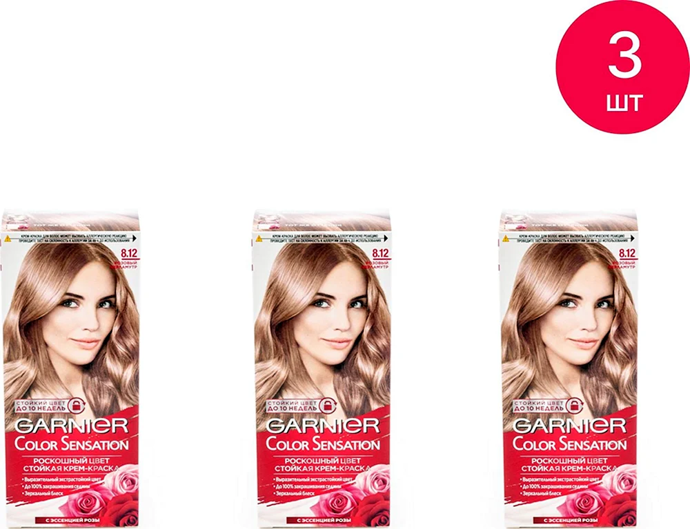 Garnier 8.12 rosa perlglanz