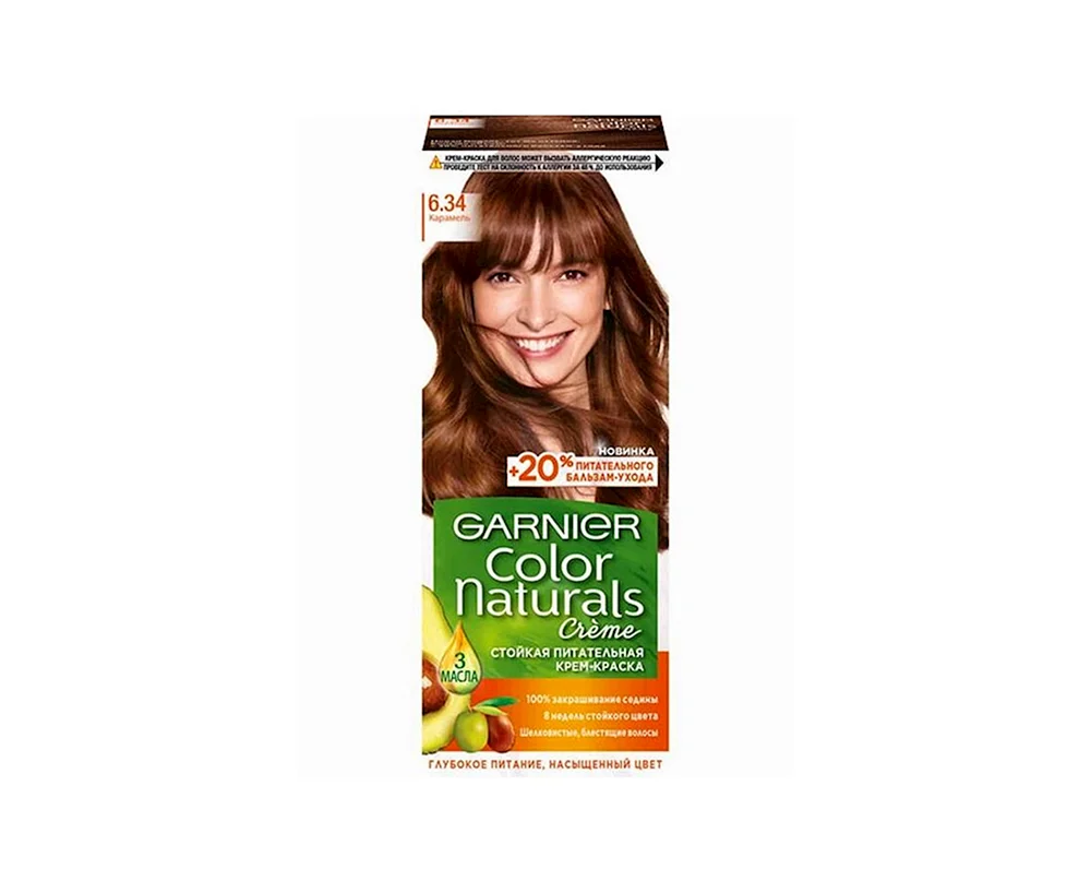 Garnier Color naturals Haarfärbemittel 6.34 caramel 110ml