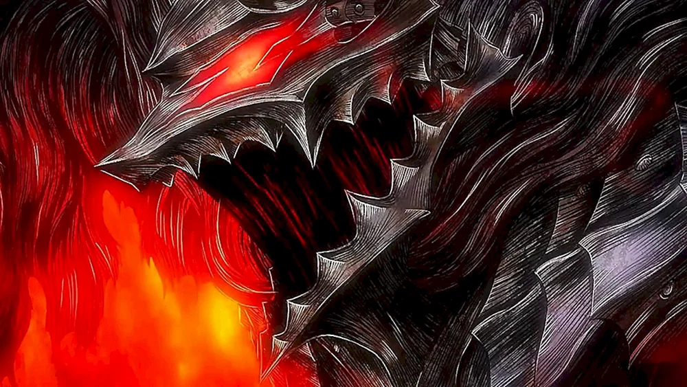 Gats in Berserk-Rüstung