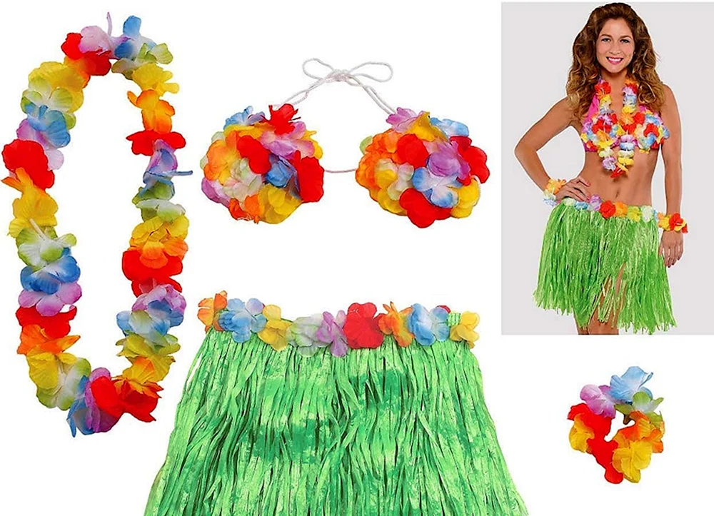 Hawaiianisches Outfit