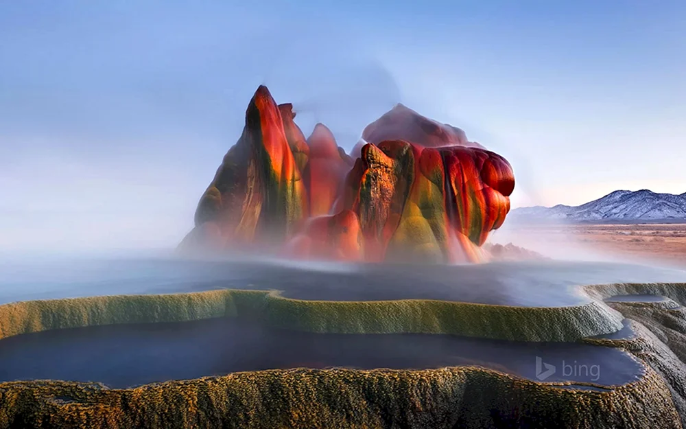 Fly Geyser Nevada