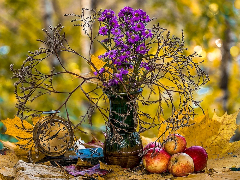 Herbststrauß mit Eberesche