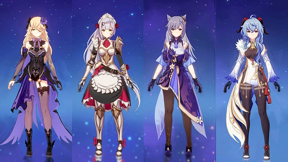 Alle von ihnen Genshin Impact Charaktere