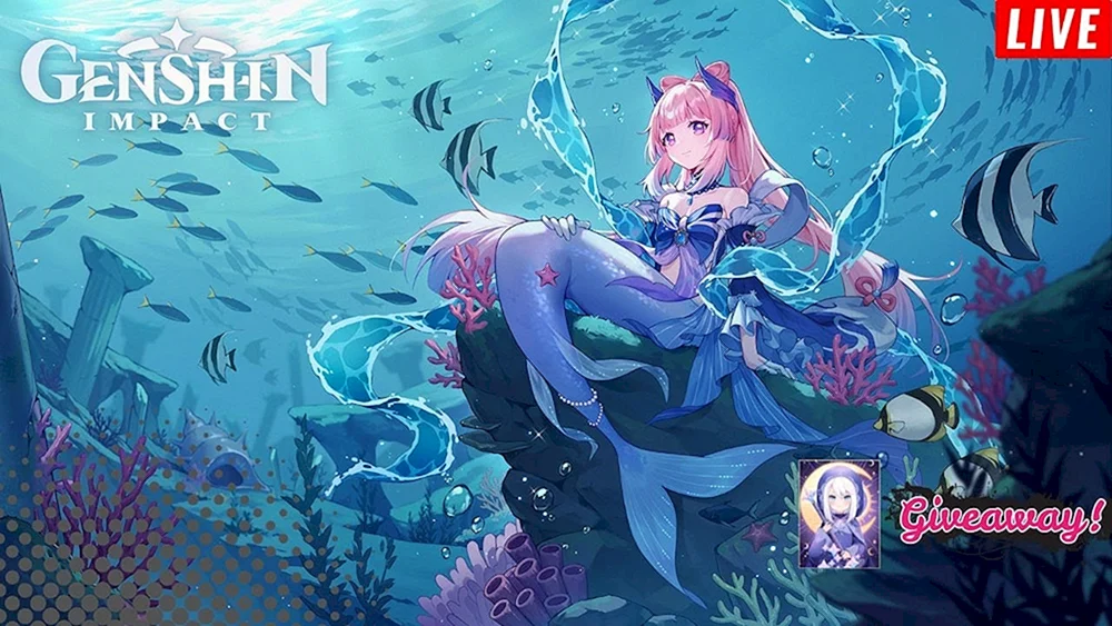 Genshin Aufschlag Meerjungfrau