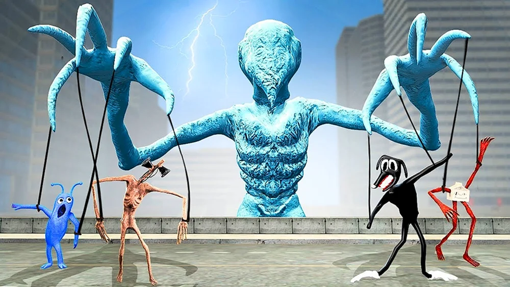 Detektiv-Monster Trevor-Henderson-Monster