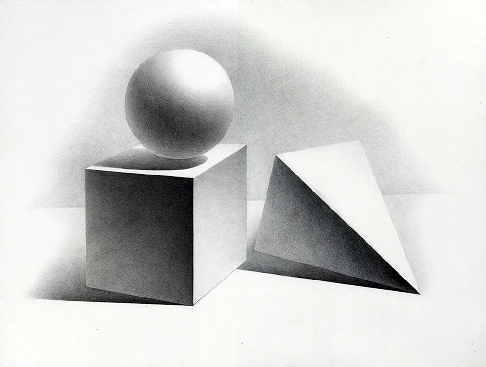 Gips geometrische Figuren