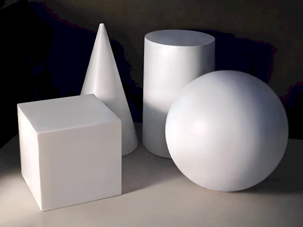 Gips Geometrische Figuren