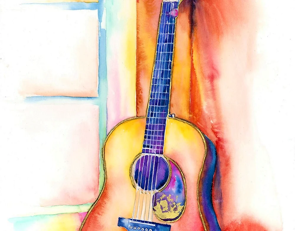 Gitarre Zeichnung