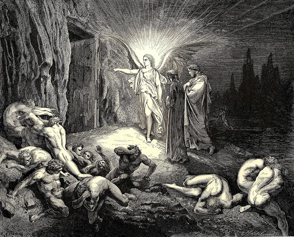 Gustave. Dore Die Göttliche Komödie des Satans
