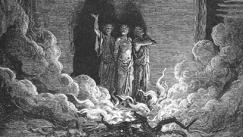 Gustave Doré Triumph des Christentums . 1868Gustave Doré Die Göttliche Komödie .