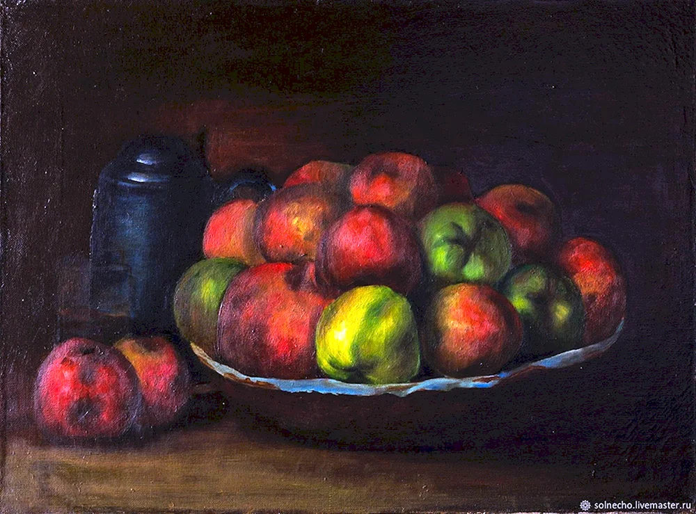 Gustave Courbet Stilleben Äpfel und Granatäpfel