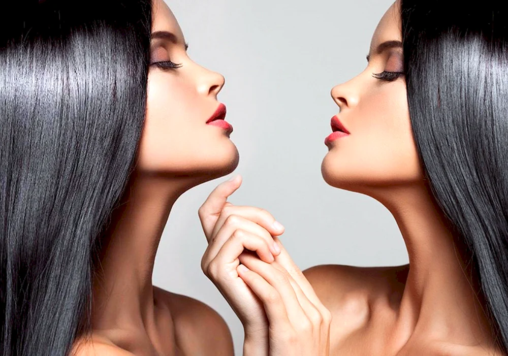 Keratin-Haarglättung