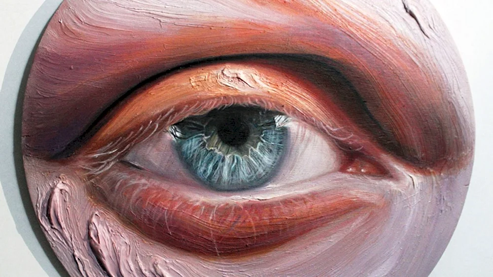 Auge im Aquarell